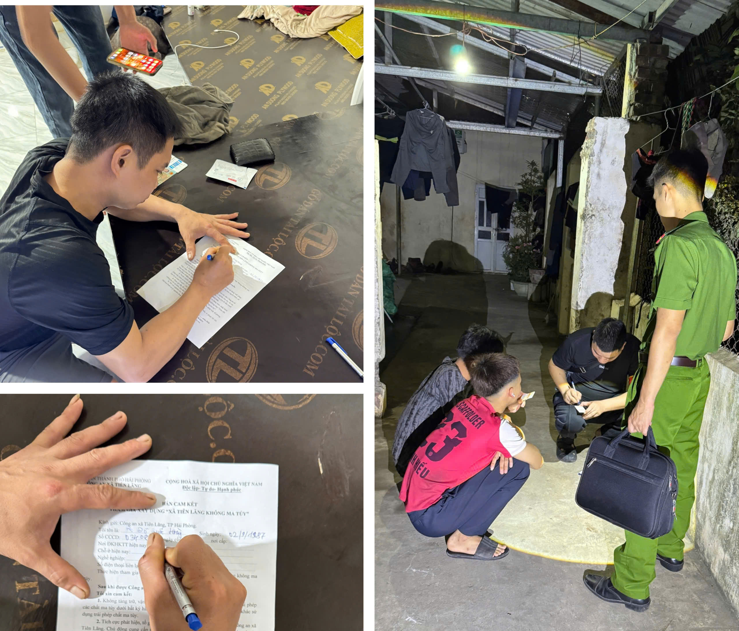 Công an xã Tiên Lãng: Quyết liệt, chủ động triển khai mô hình “Thôn không ma túy”